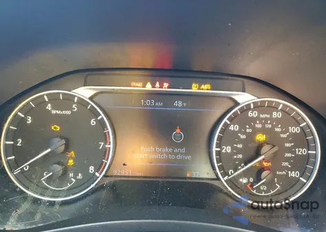 2021 Nissan Altima Sr из США, поврежденный, VIN 1N4BL4CV4MN337073